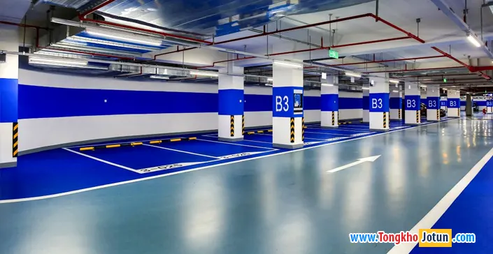 thi công sơn sàn epoxy tại Hải Phòng