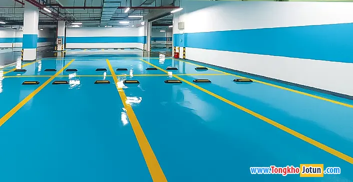 thi công sơn sàn epoxy tại Hải Phòng