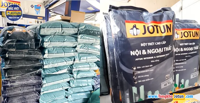 Bột trét Jotun nội và ngoại thất Jotun Interior & Exterior Putty 40kg 4 Bột trét jotun nội và ngoại thất Jotun Interior & Exterior Putty
