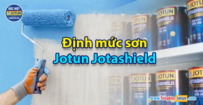 Định mức sơn Jotun Jotashield